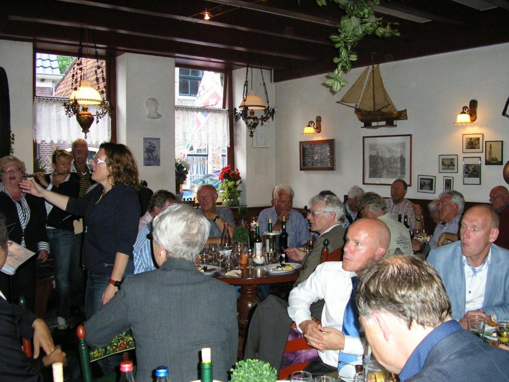 Hotel De Stadsboerderij/ Eetcafe De Brabander Hindeloopen Dış mekan fotoğraf